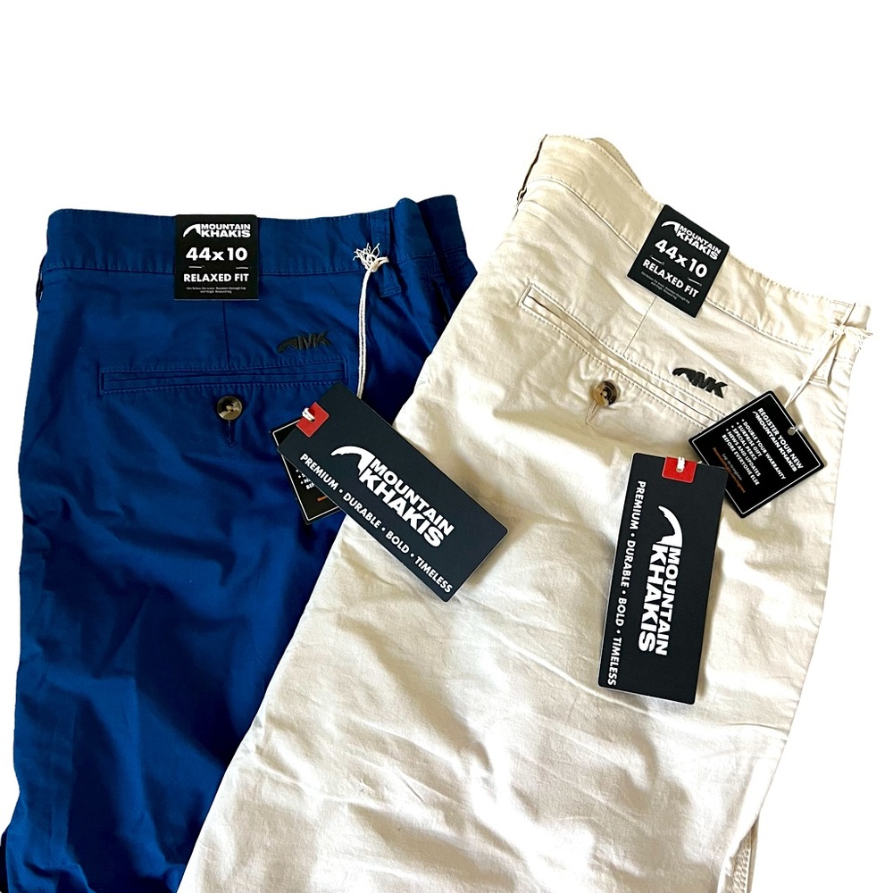 Mountain Khakis NWT size 44x10 shorts bundle